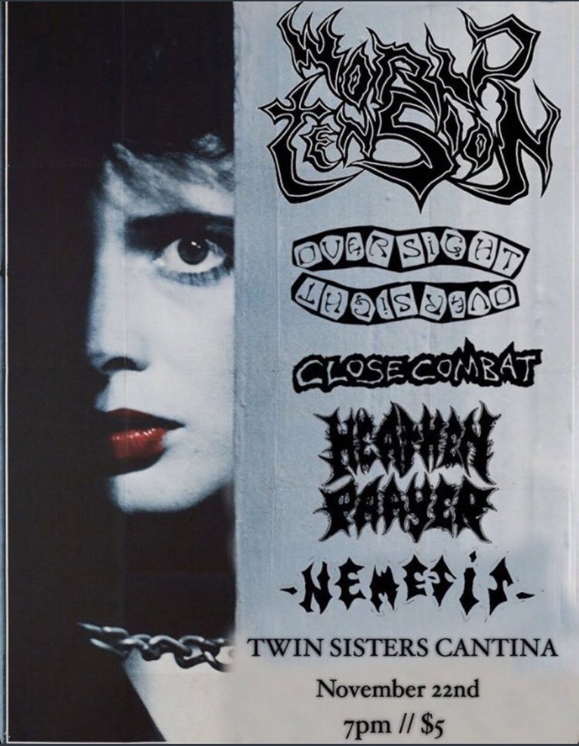 Time to get back on this shit. A couple of shows we have lined up. Pull the fuck up.