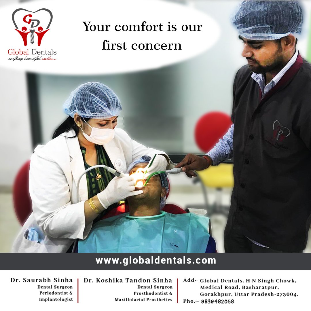 globaldentals's tweet image. At global dentals, we aim at providing hustle free service.

Visit Today globaldentals.com

#service #comfert #dentalcare #DentalImplant #dentalservices #teeth #implantologist #gorakhpur #DrSaurabhSinha #DrKoshikaTandonSinha