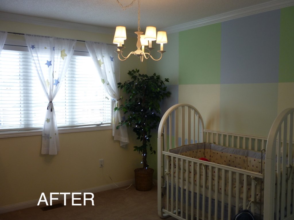 TRANSFORMATION TUESDAY
Check out this amazing before and after nursery transformation !!

Find these blinds and more at blindstogo.com/en/products