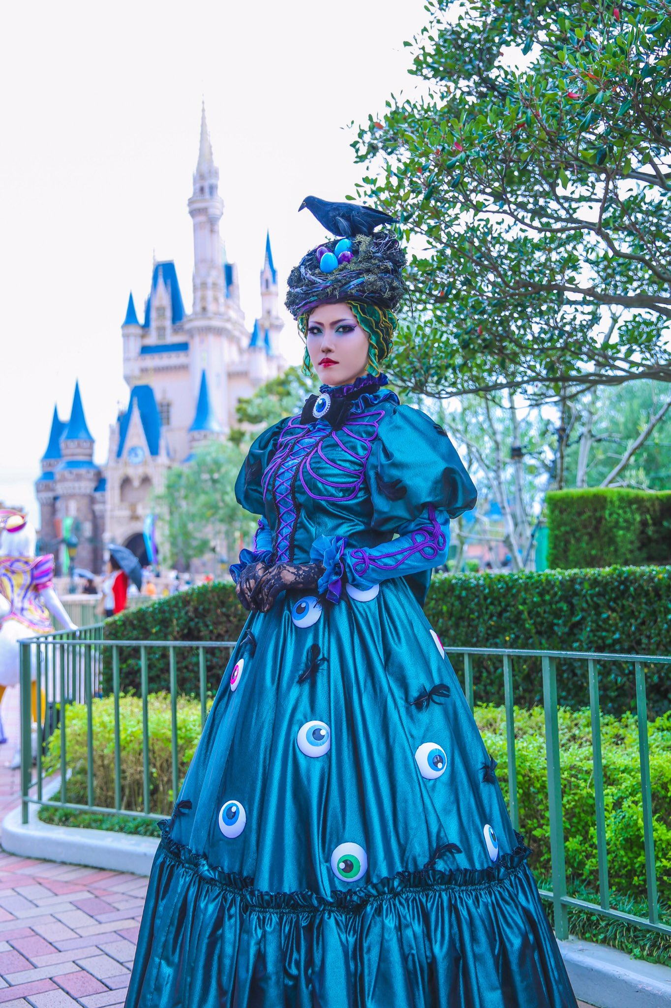 スプーキーBoo Dハロ仮装 カラスマダム
