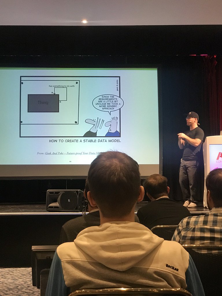 xinitrc's tweet image. This will save some time on future data modeling. #SLA_con #serverlesscon