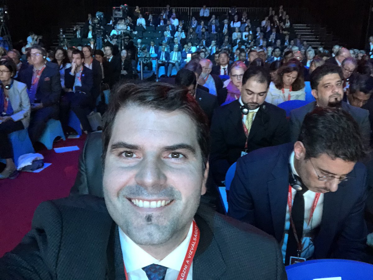 Great Budapest Water Summit 2019 <a href="/BWS2013/">BudapestWaterSummit</a>, 112 countries represented! Delighted to contribute for #Slovakia in the first panel on how to prevent #water crisis. Lots of to to be shared i.e. Greener Slovakia 2030, Lex Žitný ostrov,Action Plan Water is Value and much more. #Hungary