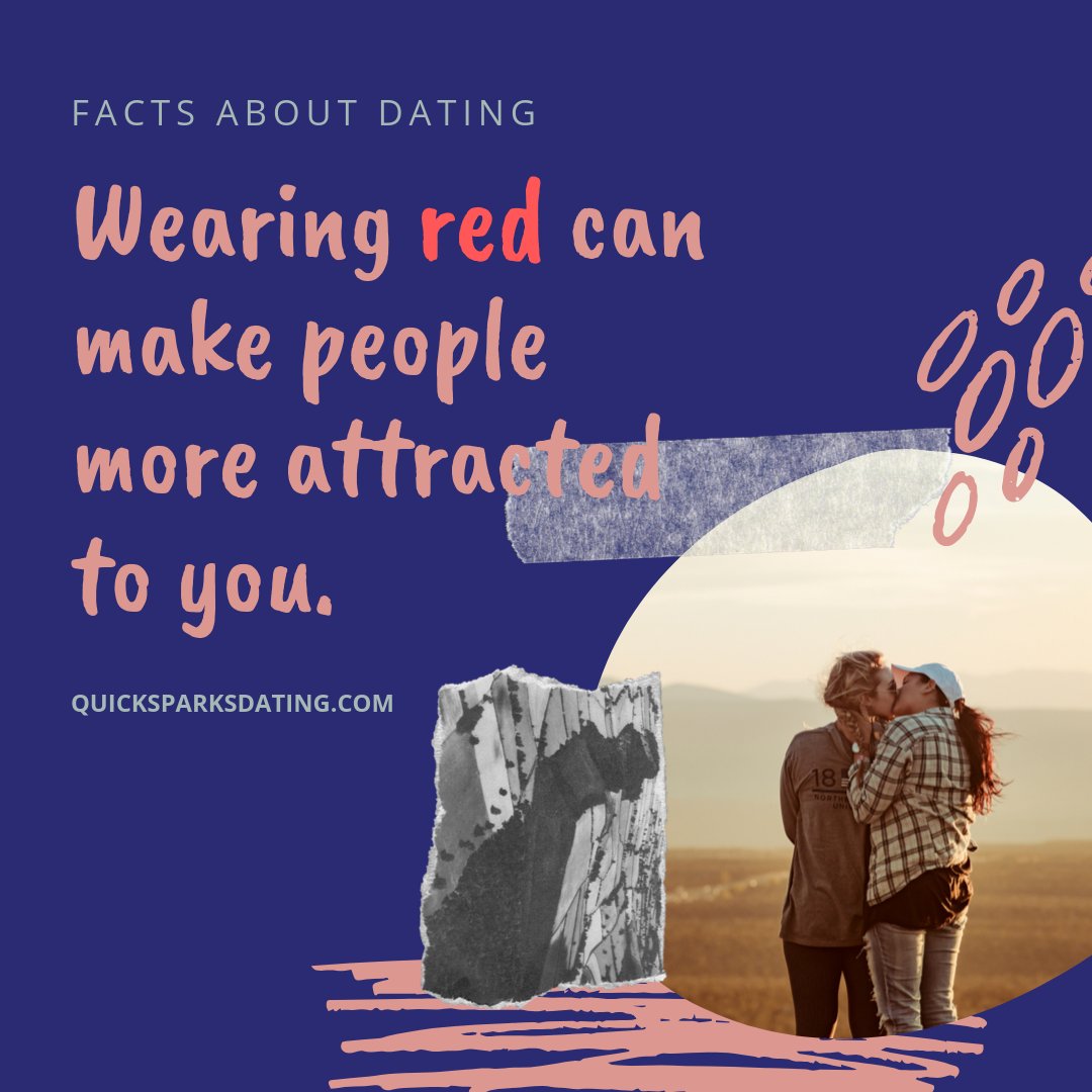 A word of advice for those looking to improve their dating life: Wear red.

#quicksparks #speeddating #dating #relationship #love #datingtips