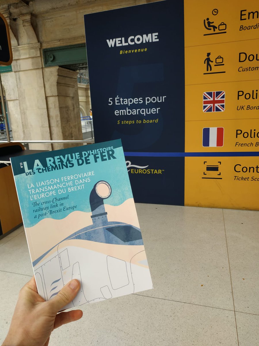 Railsethistoire's tweet photo. Le n° 52 de La Revue d'histoire des chemins de fer vient de paraître ! Une lecture indispensable offerte aux adhérents de @Railsethistoire
Pour les non-adhérents à l'association, il est en vente au prix de 20 euros https://t.co/RAT3kLpn6i
#Brexit #RHCF #tunnel #railsethistoire https://t.co/YTUilwJB2E