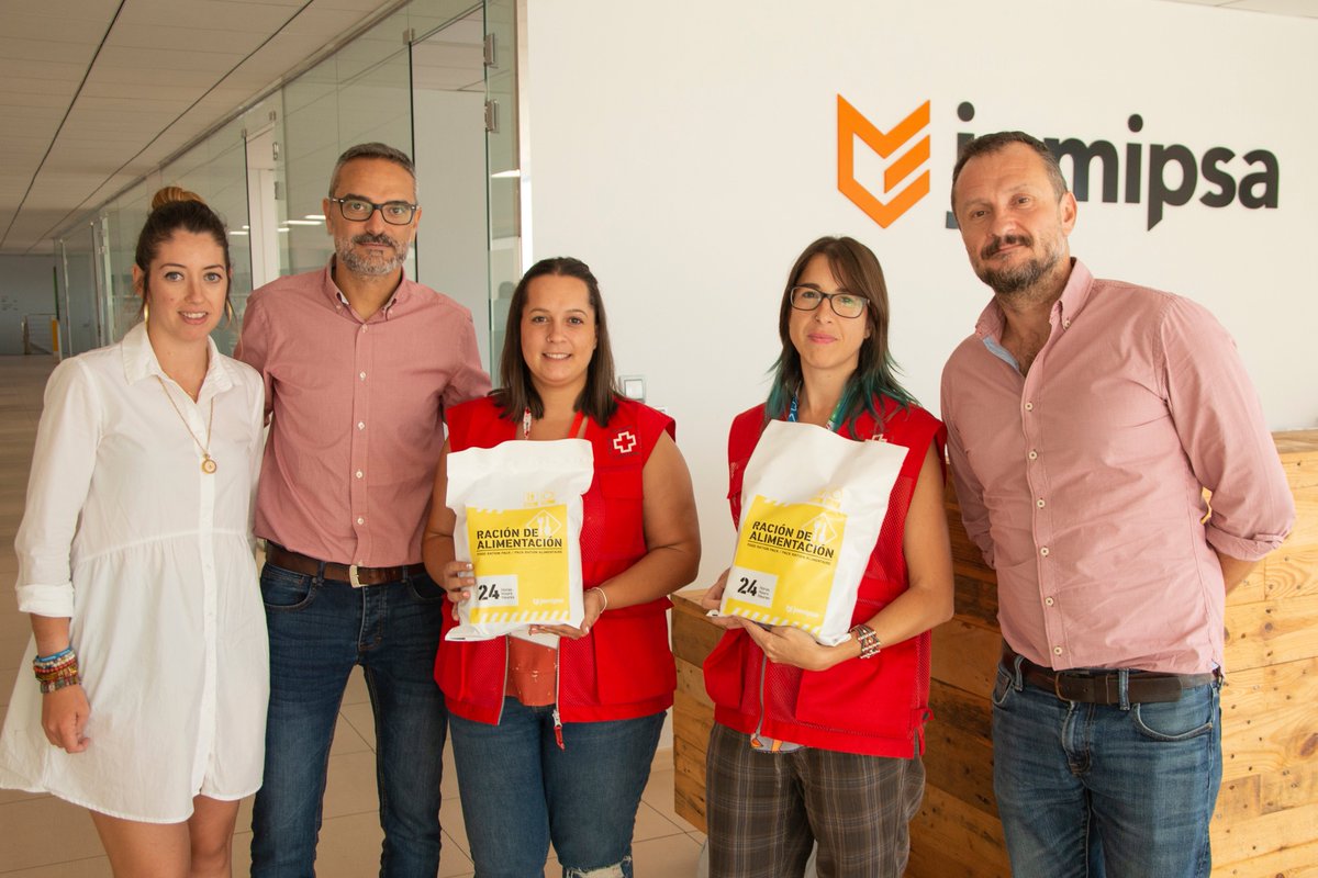 CruzRojaAL's tweet photo. Damos las #gracias a Jomipsa por la donación de kits de alimentación y toldos, material que estamos utilizando para la formación del voluntariado en el proyecto de "simulación de campamento de personas refugiadas"
#Alianzas #EmpresasSolidarias #RSE https://t.co/9B7FNxnwoi