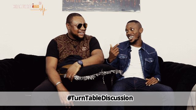 Heartbeat360NG's tweet photo. Are you guys ready for @dageminiparadox and @greo234 #TurnTableDiscussion?. Amidst the beef we brewing, they still found a reason to smile #Judastherat #Theviper #distractions2 https://t.co/YsoDE3cGlR