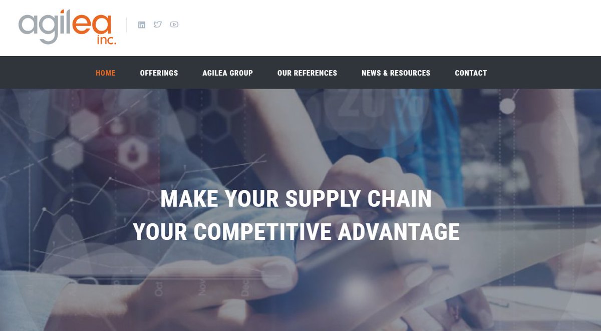 AGILEA Inc brand new website is online! Click here to discover our offerings --&gt; agilea.us/home

#SupplyChain #consulting #expert