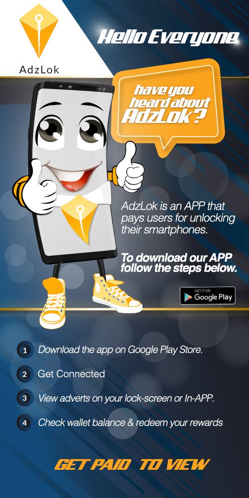 MadibazRadio's tweet photo. Who We Are.
Check us out and Get Paid To View
#AdzLok
#GetPaidToView https://t.co/9pSd6AmBxA