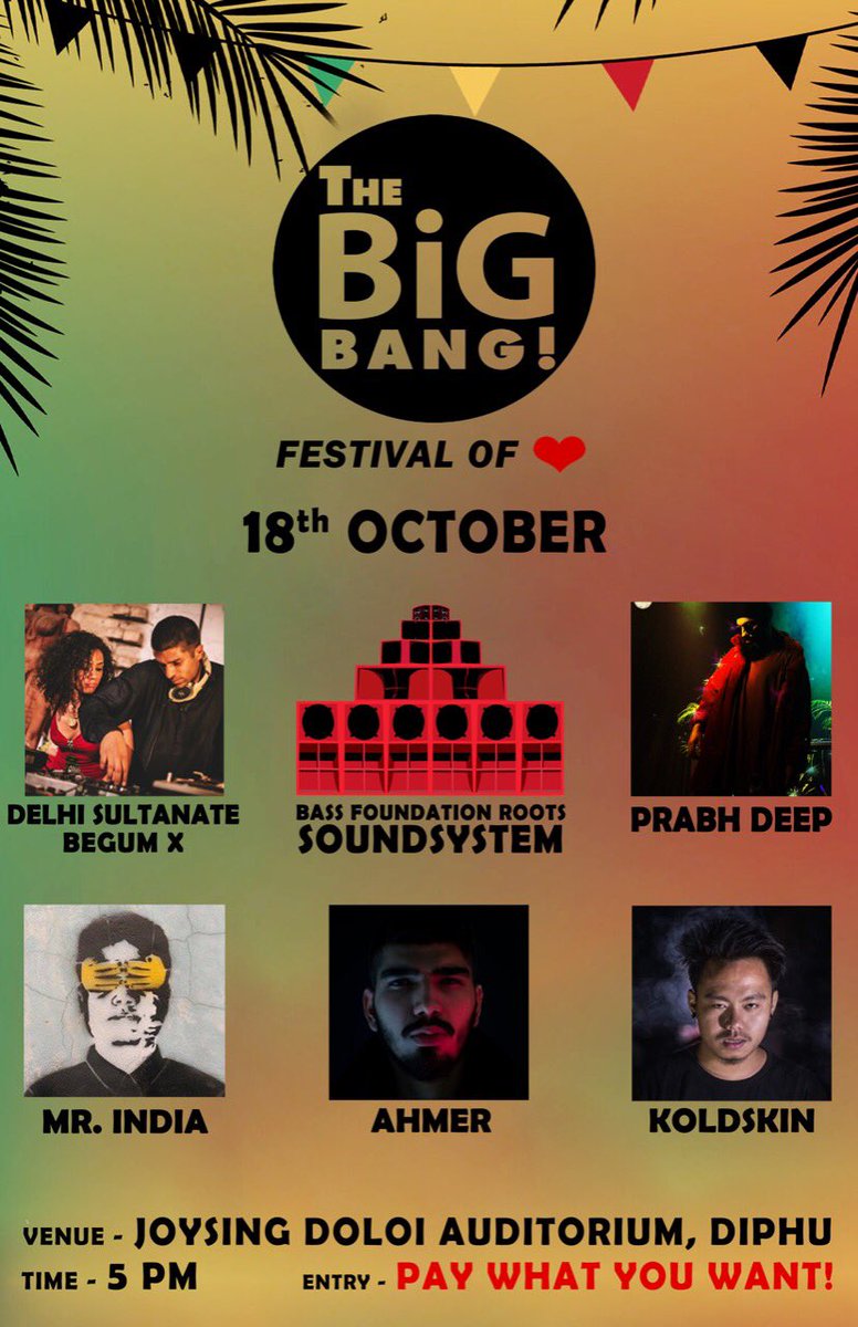azadirecords's tweet photo. DIPHU!! Ahmer and @prabhdeepmusic will be making their way to you with BFR Soundsystem @delhisultanate and @begumdelhi this Friday, 18th October. Entry is PAY WHAT YOU WANT. Also on the lineup is Koldskin and Mr. India! 

#AzadiRecords #BFRSoundsystem #Ahmer #PrabhDeep https://t.co/dHeQRjZ7vR
