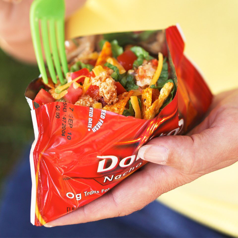 connor_frame's tweet photo. Monthly reminder that you can sit, walk, lay down, do your taxes, etc. with this dish. What sets it apart is the fact the taco ingredients are IN A BAG, hence Taco-in-a-Bag. https://t.co/8NOEFAwyp5