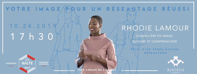 La Halte 24-7 Longueuil vous invite à la conférence “Votre image pour un réseautage réussi” par Rhodie Lamour le jeudi 24 octobre à 17h30 ! 

Toutes les informations sont sur notre événement: facebook.com/events/5347264……

Inscriptions sur le point de vente:
lepointdevente.com/billets/confer…