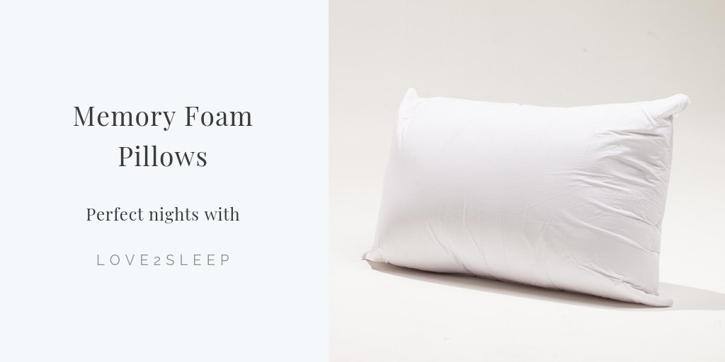 Gently align every bone in your neck for a perfect night with a Love2Sleep memory pillow. 
love2sleep.co.uk/duvets-and-pil…