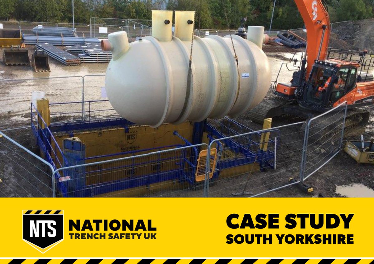 NTS_Safety_UK's tweet photo. #Innovative #Efficient #Safe
In just over 2 wks we installed 5 tanks into the ground, one after another. Our #shoring system enabled quick installation; ensuring the site team's safety. Fantastic teamwork by all involved. 
Visit https://t.co/CPc2VoYLBM for more info #construction https://t.co/L0kHQXIDxE