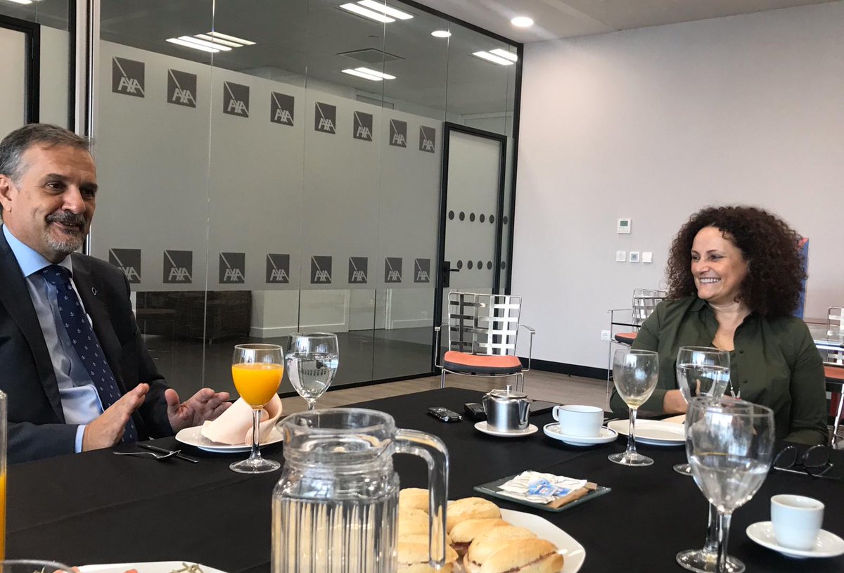 "El seguro puede enseñar muchas cosas porque hace mucho y bien" gracias Fernando de <a href="/APCAS_Asoc/">APCAS</a> por haber compartido un ratito esta mañana con nosotros.