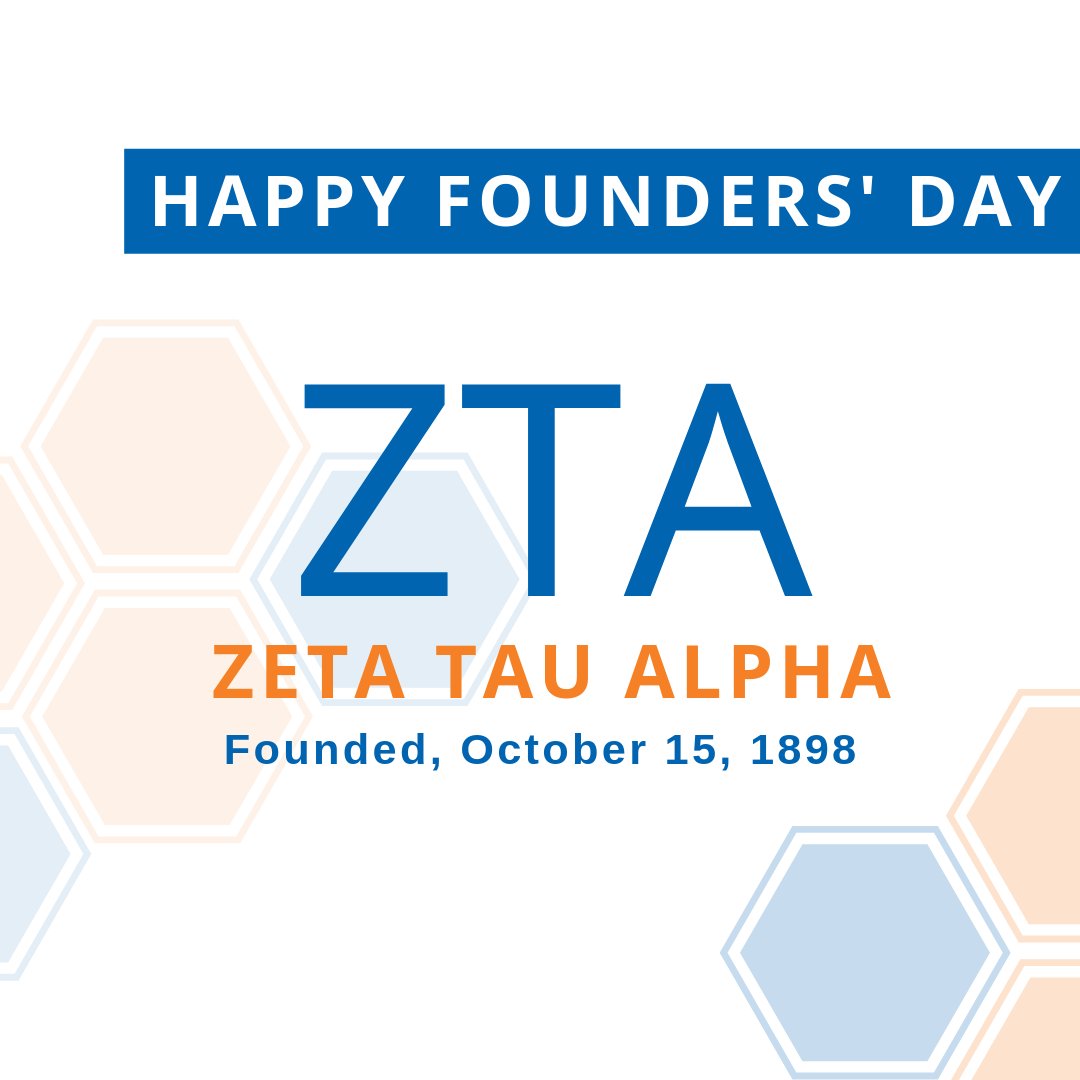 Happy Founder's Day to the women of <a href="/UTAZetaTauAlpha/">UTA Zeta Tau Alpha</a>! Here's to the next 121 years of sisterhood! #UTACPH #FindYourHomeInFSL