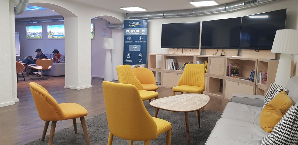 AdilsonOfficiel's tweet photo. Inauguration capsule bien-être by @AdilsonOfficiel.
Venez vivre une #expérience #Multisensorielle unique chez notre partenaire @StartWay_SW Sentier Paris.
#inauguration #innovation #startup #coworking #QVT #bienetreautravail #wellbeing https://t.co/tg13DfO59S