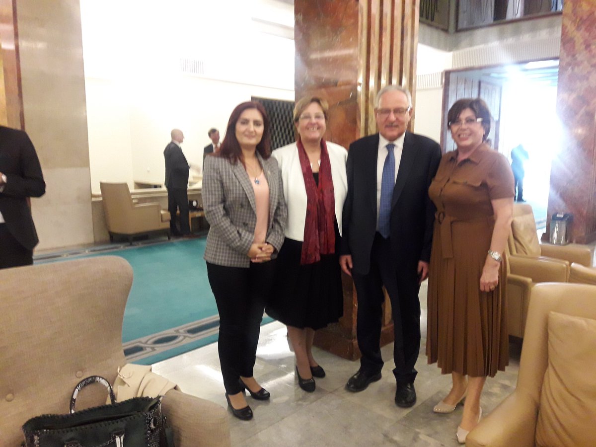 Ank. M.Vekilimiz Haluk Koç,Izmir  M.Vekilimiz Sevda Erden Kılıç  Sema Pekdas la beraber