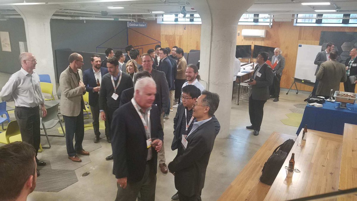 IRIweb's tweet photo. Wonderful reception last night the Digital Futures Conference, would like to thank all of our hosts, attendees and sponsors. @cwru #DigitalFuture19 https://t.co/l6AjE8iEri