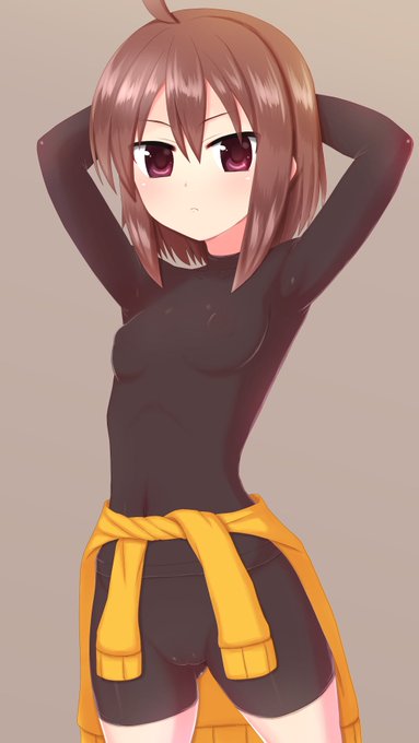 UNIリンネちゃん 黒インナースパッツ 