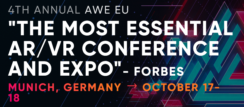 Varwin is excited for the AWE EU 2019, what about you? Come visit our stand S8 and take a look at our platform updates! It is now possible to create and use VR-projects without a VR headset! Make sure to schedule a meeting with Kate Bakhova, she will tell you more! #AWE2019