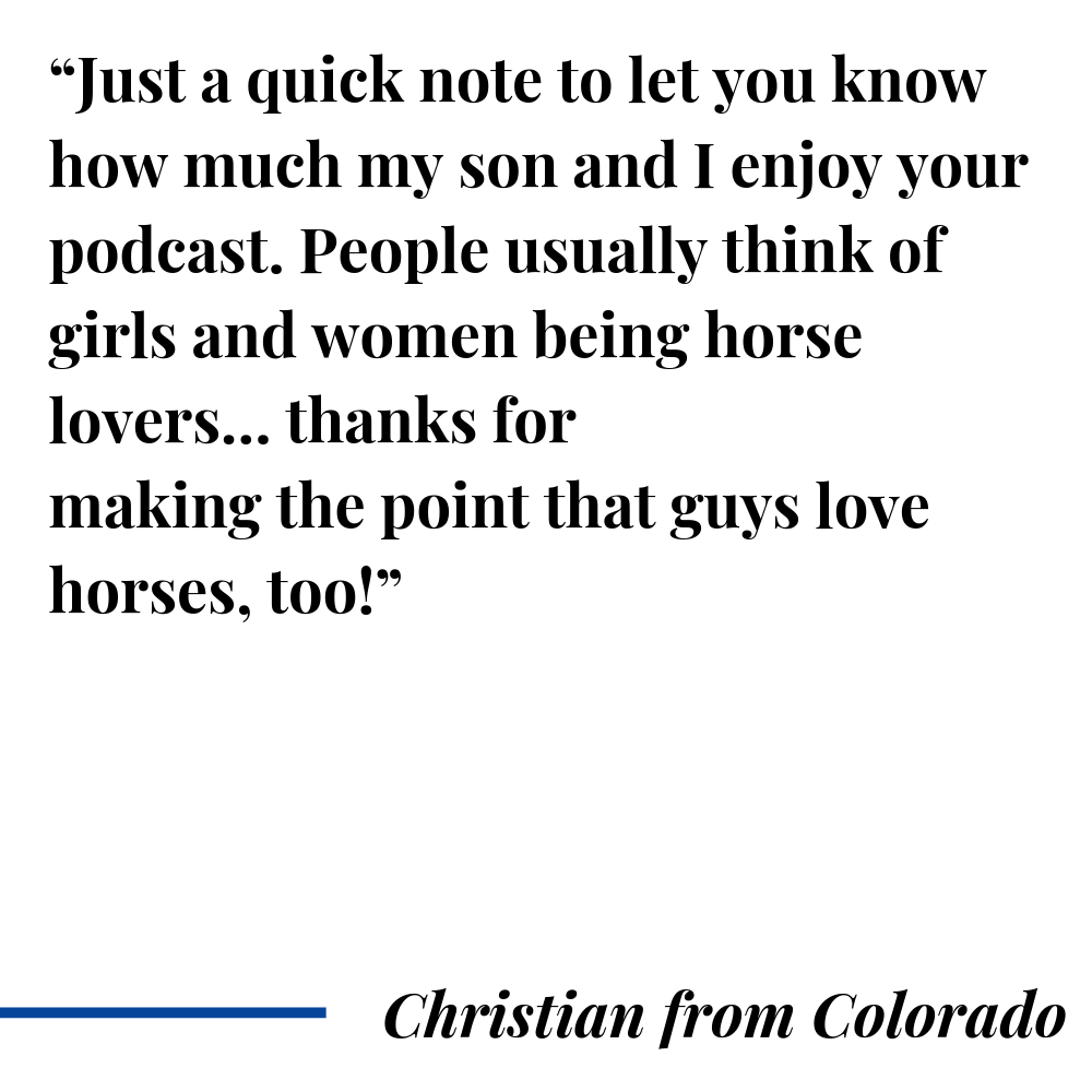 BOHorsesPodcast's tweet photo. Horses are for everyone ✨ 

#BecauseOfHorses #TestimonialTuesday #LoveOfHorses #HorseLove #Equestrian #EquestrianLifestyle #Equine #Horse #HorsePodcast https://t.co/sfsMn0Gvyz