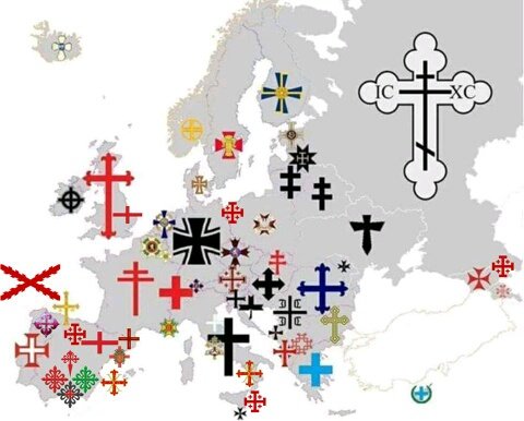 angusticlavio's tweet photo. @Jorgebuxade Ésta es la imagen de Europa .
Un mosaico de Naciones soberanas y cada una hunde sus raíces en el cristianismo.
Europa es esto ó no sera.
#StopIslamismo
#Europa
#VoxExtremaNecesidad
#VoxPlusUltra https://t.co/57VYC9VPTa