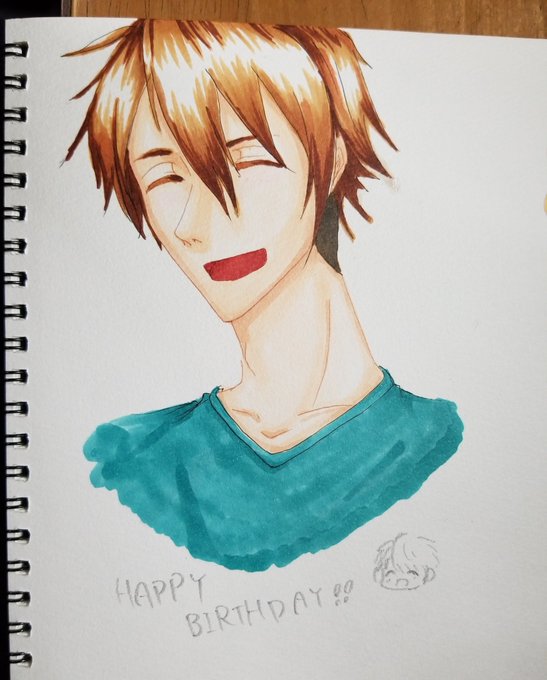 お誕生日おめでとうイラストのtwitterイラスト検索結果 古い順