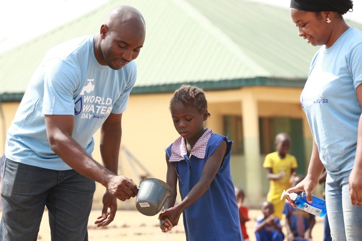 #CleanHandsforAll means all students have access to soap &amp; water to wash their hands. #Handwashingwithsoap has been found to help reduce school absenteeism due to diarrhea, influenza, and other diseases.

#GlobalHandwashingDay