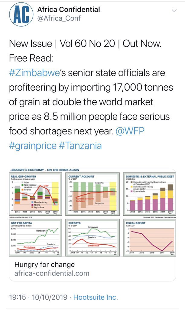 How do you explain to a kid in India that some Zimbabwean adults will march against sanctions &amp; dance all night at a sanctions gala &amp; hope that sanctions will go away,yet they don’t march against politicians who are stealing millions of dollars from them by inflating maize prices