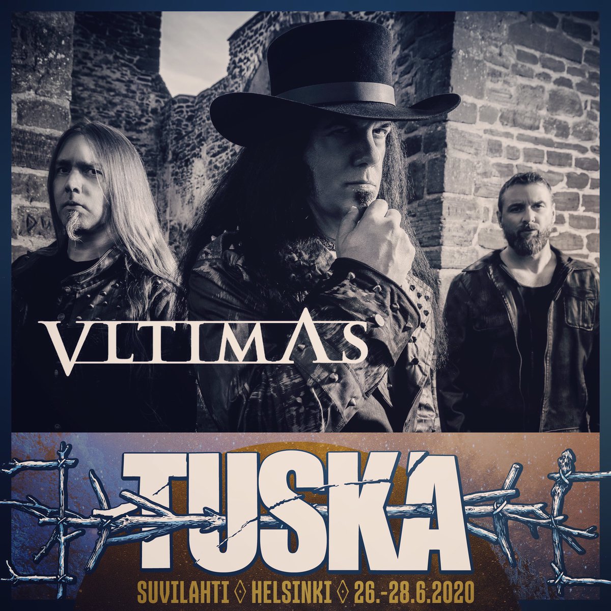 VLTIMĀS (@vltimas) on Twitter photo Just announced... #VLTIMAS at <a href="/tuskafestival/">Tuska Festival</a> 26-28 June 2020! #RuneEriksen <a href="/THE_DVincent/">David Vincent</a> <a href="/MounierFlo/">Flo Mounier</a> <a href="/SeasonofMist/">Season of Mist</a> <a href="/DoomstarAgency/">Doomstar Bookings</a> #SomethingWickedMarchesIn Just announced... #VLTIMAS at <a href="/tuskafestival/">Tuska Festival</a> 26-28 June 2020! #RuneEriksen <a href="/THE_DVincent/">David Vincent</a> <a href="/MounierFlo/">Flo Mounier</a> <a href="/SeasonofMist/">Season of Mist</a> <a href="/DoomstarAgency/">Doomstar Bookings</a> #SomethingWickedMarchesIn