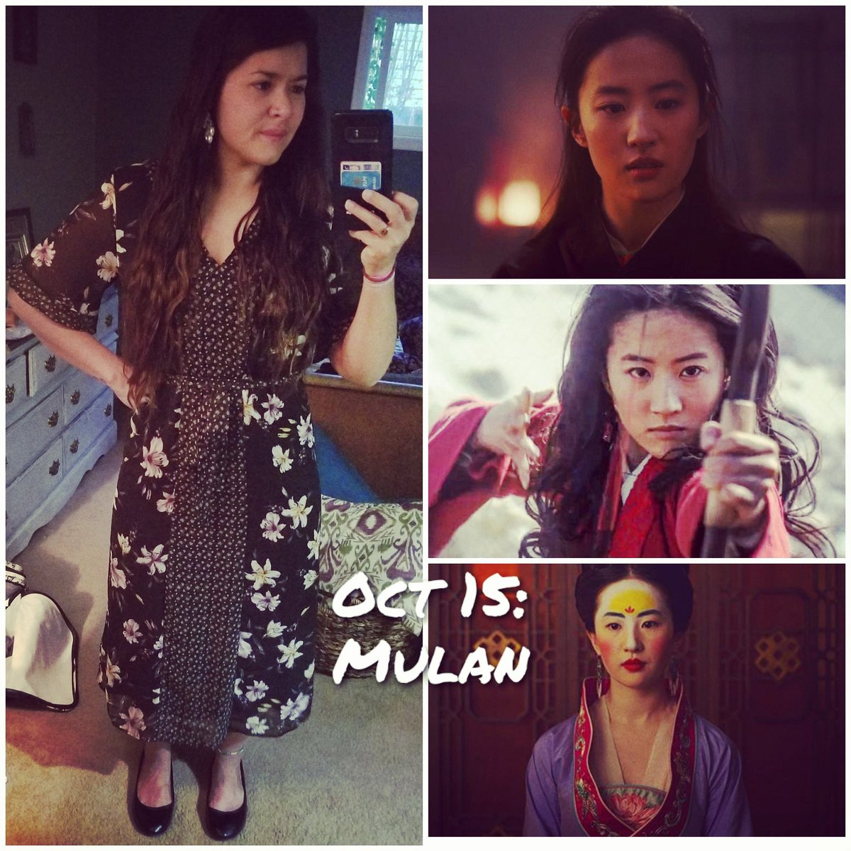 KM_West_'s tweet photo. Oct 15: Mulan!
#CasualCostumes #everydaycosplay #mulan #makeamanoutofyou #liveactionmulan #cosplay #halloweencostume https://t.co/IwdDxapdUj