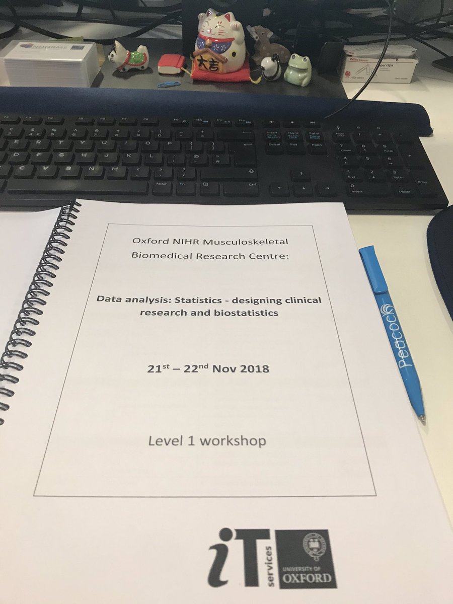 thisisyingzi's tweet photo. Luckily and happily catching up this semester's beginner course. Happy to be TA and also a good opportunity for me to improve stats and also learn teaching skills
#CSM #NDORMS #Universityofoxford https://t.co/BUPMXaQhTB