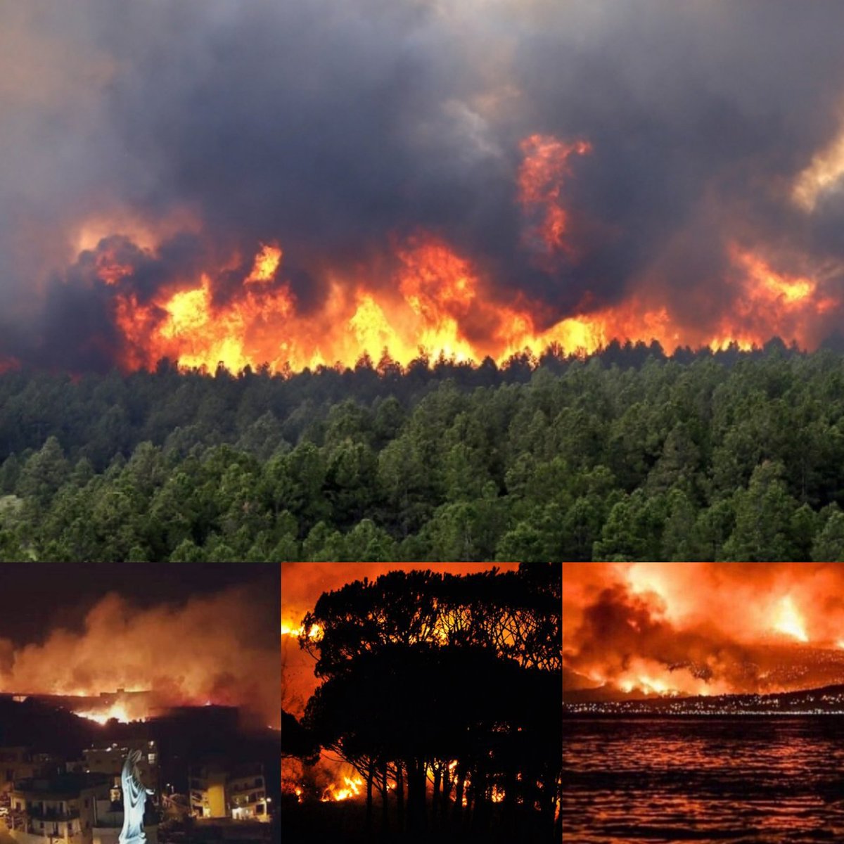 عقلي وقلبي معك يا وطني، الله يحميك يا لبنان ويحمي هالشعب المسكين.. #لبنان_يحترق 
#PrayForLebanon