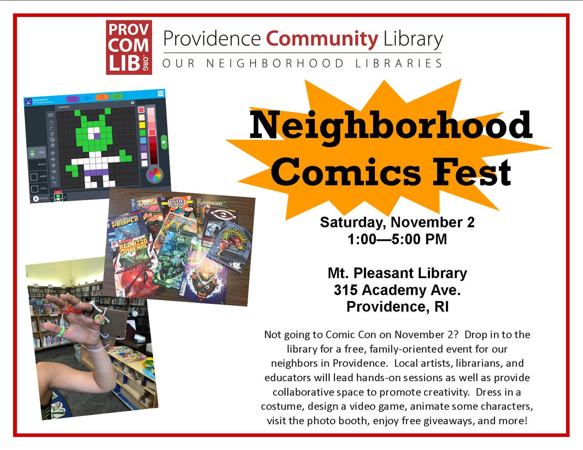 Olneyville Library tweet media