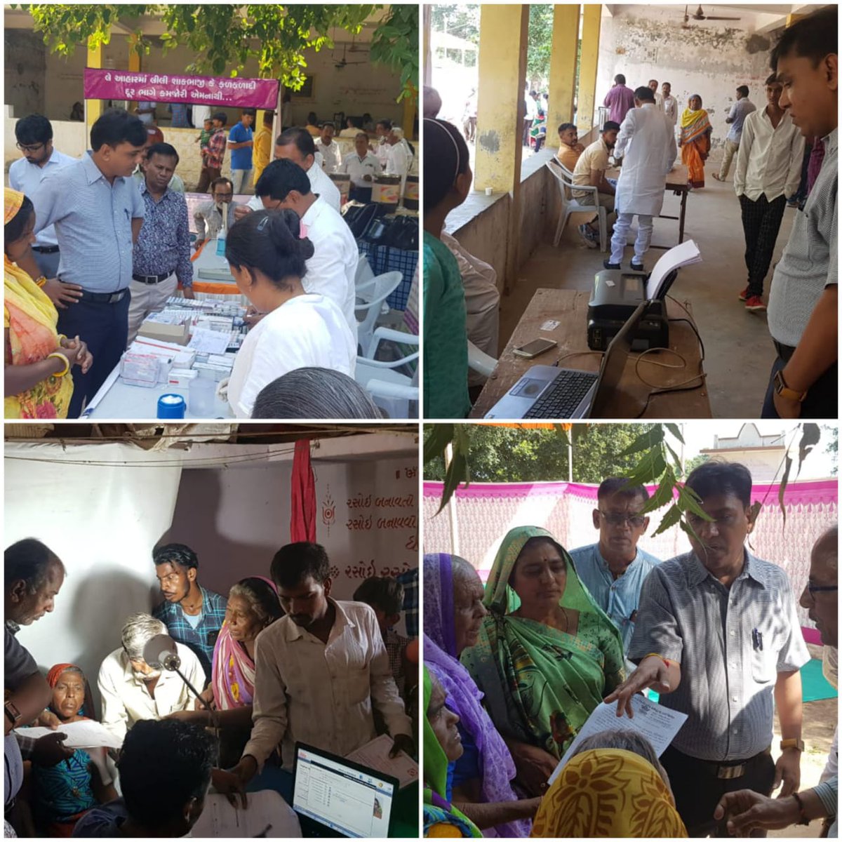 SSiddhpur's tweet photo. 5th phase of seva setu at Lalpur village Ta Siddhpur https://t.co/VYwlijOuUE