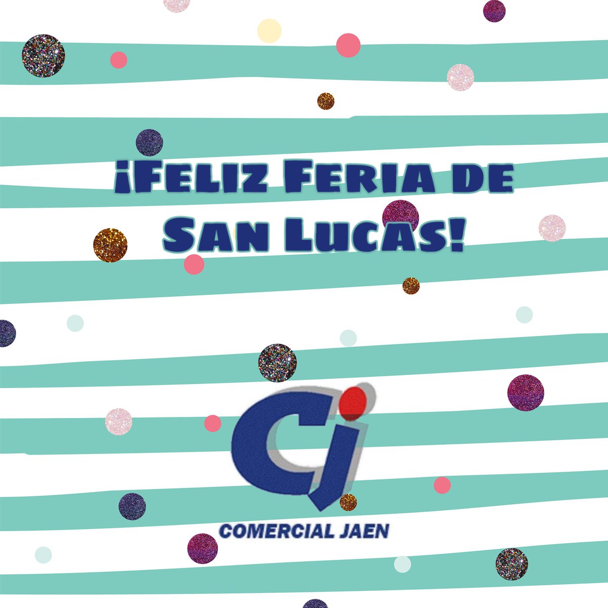 Pues que Jaén sigue de feria... y nosotros no queremos dejar de desear a todos los Jiennenses, y a todos aquellos que nos visitan desde fuera de la ciudad, una magnífica Feria de San Lucas.
¡Feliz semana de feria! 🎡 🎢 🎪 🎠

#ComercialJaén #Jaén #FeriadeSanLucas