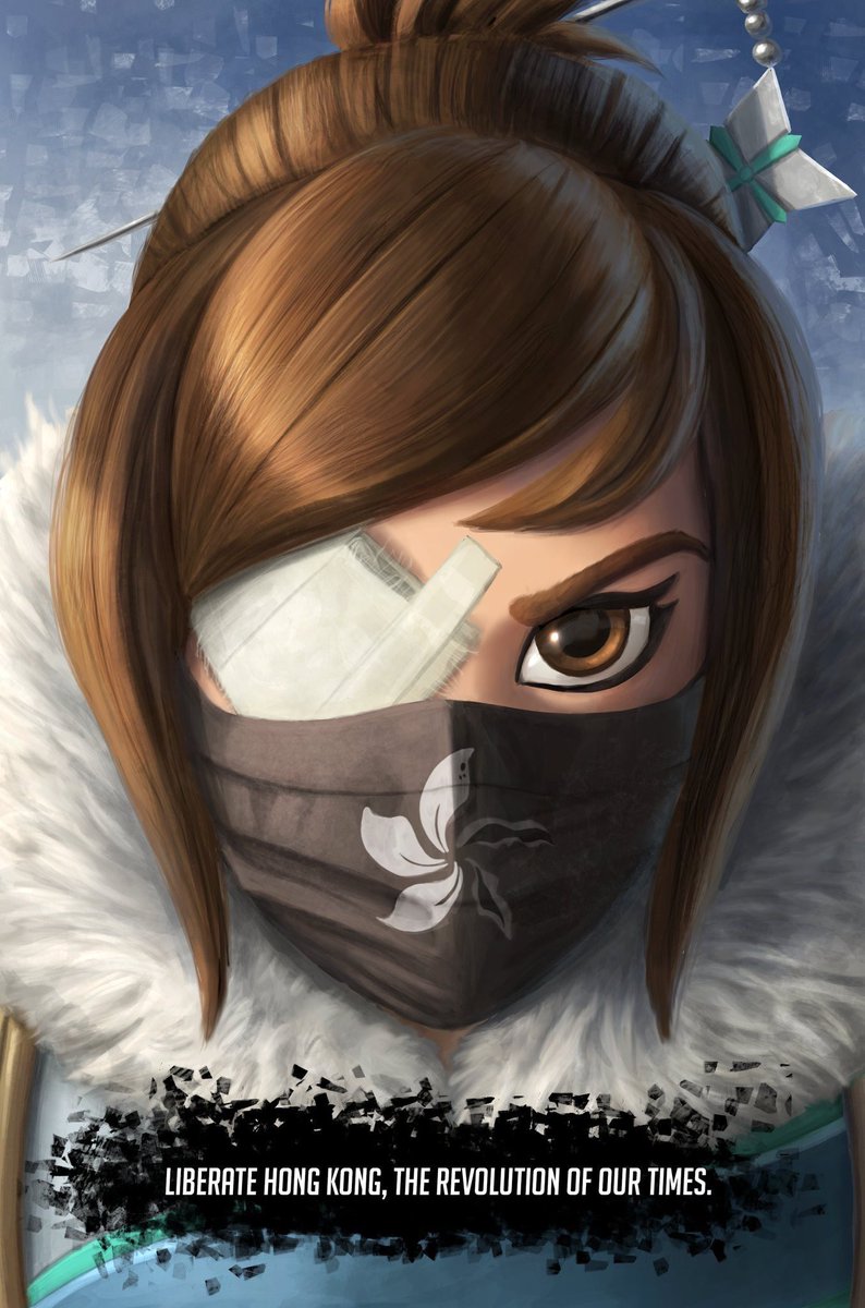 overwatch mei statue