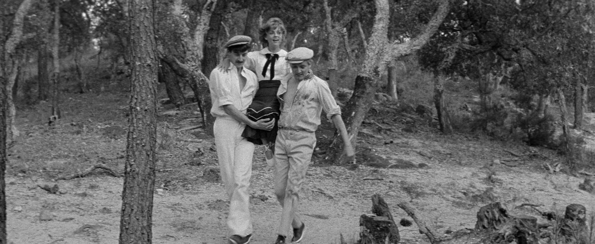 Criterion Channel On Twitter It S Paired With Perhaps Film History S Most Iconic Menage A Trois The Bohemian Triad At The Center Of Francois Truffaut S Jules And Jim 1962 A Breath Of Cinematic