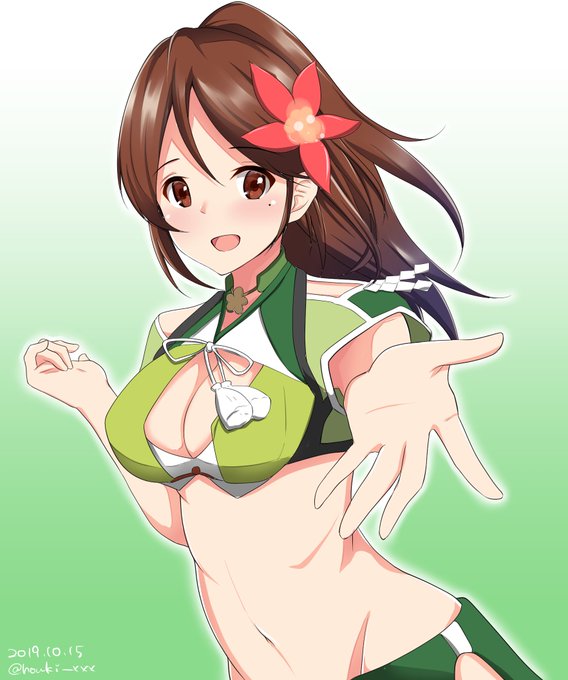 天城
#艦これ版深夜の真剣お絵描き60分一本勝負
#艦これ版真剣お絵描き60分一本勝負_20191015
+30min 