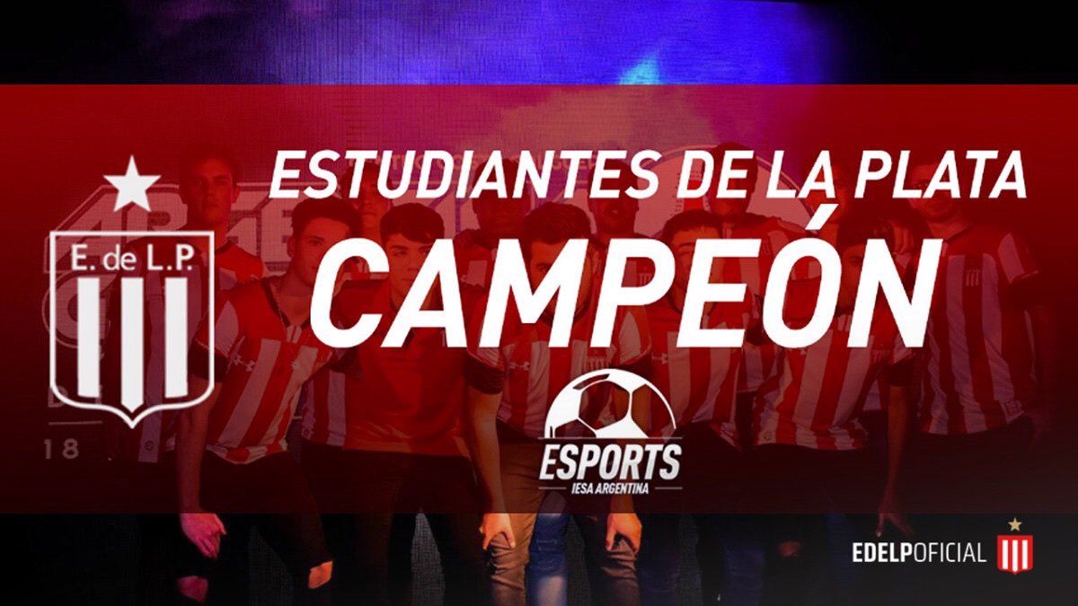 🎮 ¡Salud, campeones! En Clubes Pro, nuestro equipo de @EdelpEsports goleó 7-0 a Villa Dálmine y se consagró en la Copa IESA #eSports 🏆🇦🇹