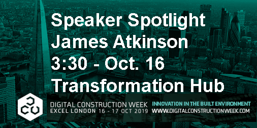 CausewayTech's tweet photo. At #DigitalConstructionWeek Causeway's James Atkinson will unveil the six stages of digital transformation in the #construction industry. Join us at 3:30 in the Transformation Hub on 16 October to start your digital transformation journey. #constructiontechnology #construction https://t.co/erZWGFyUKq