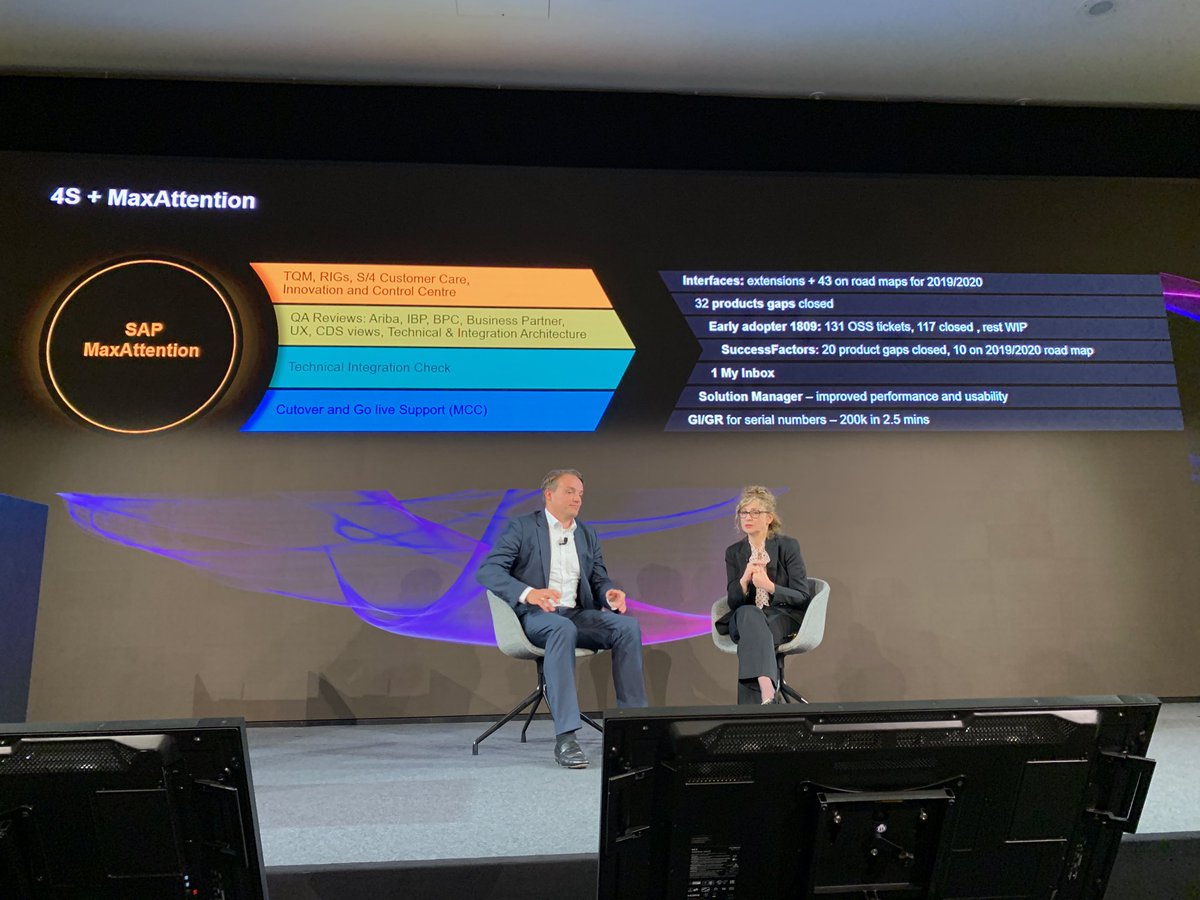 silviobessa's tweet image. Excellent presentation from new co-CEO ⁦@ChrstnKlein⁩ with a lot of content, strategy and vision of SAP. The #SAPMaxAttention customers and community were very pleased and happy. Thanks ⁦@ChrstnKlein⁩