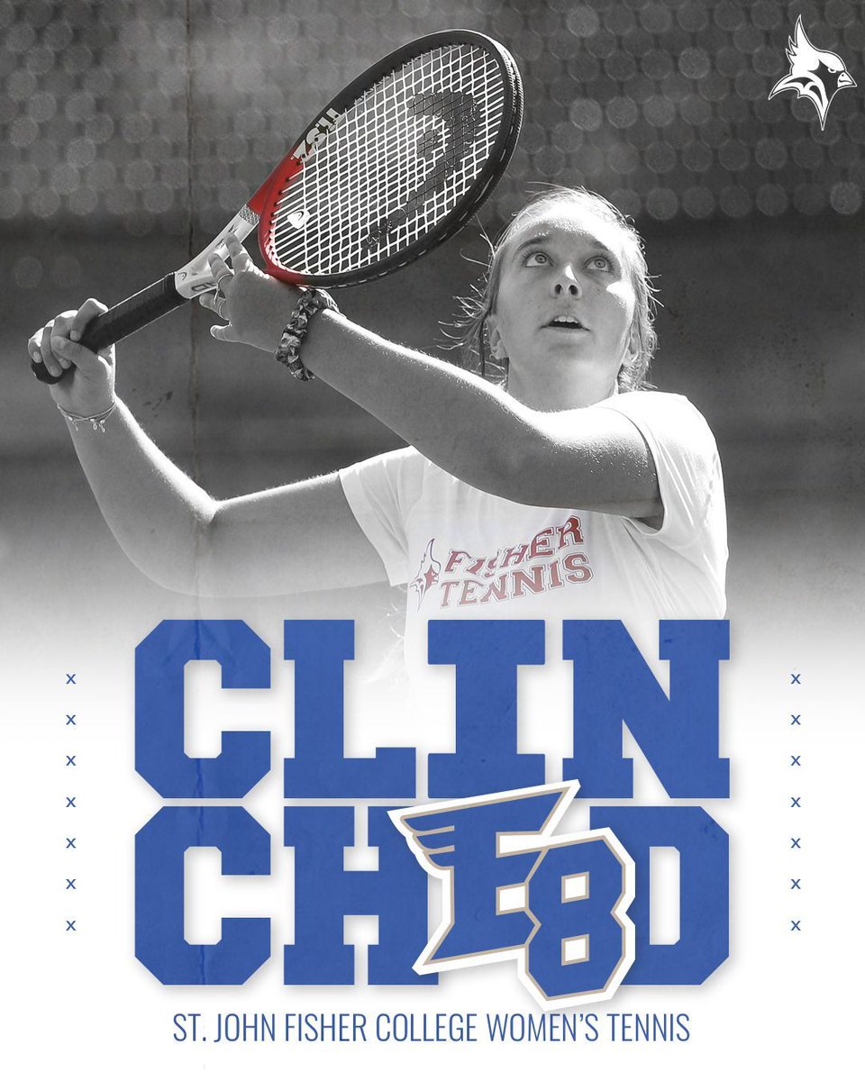ICYMI: For the first time in program history, <a href="/sjfctennis/">Fisher Tennis</a> secured the <a href="/Empire8/">Empire 8</a> Regular Season Championship❗🎾

The Cardinals play in the conference tournament AT THEIR HOME COURT this weekend. They face Houghton in the first round on FRIDAY. 

#GoFisher