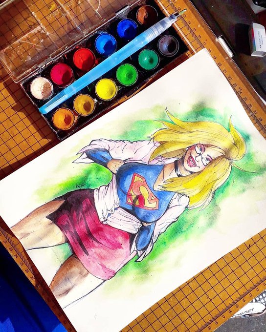 Supergirlのtwitterイラスト検索結果