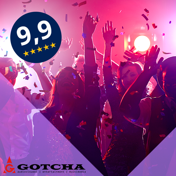 Met een 9,9 op ThePerfectWedding.nl, mogen we toch wel stellen dat Gotcha Group er een onvergetelijk FEEST van kan maken! 🔥🎉 Lees hier de ervaringen van anderen ➡ bit.ly/33z5uqQ.
