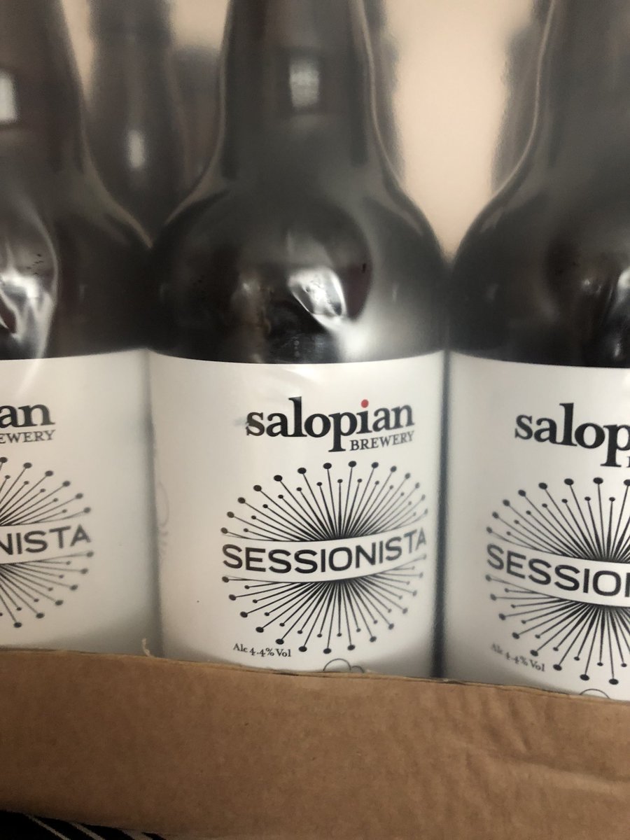 ramsfan0285's tweet photo. The joys of having a brewery on your doorstep. #Sessionista @SalopianBrewery @cloudwaterbrew https://t.co/bG2vT1SFWz