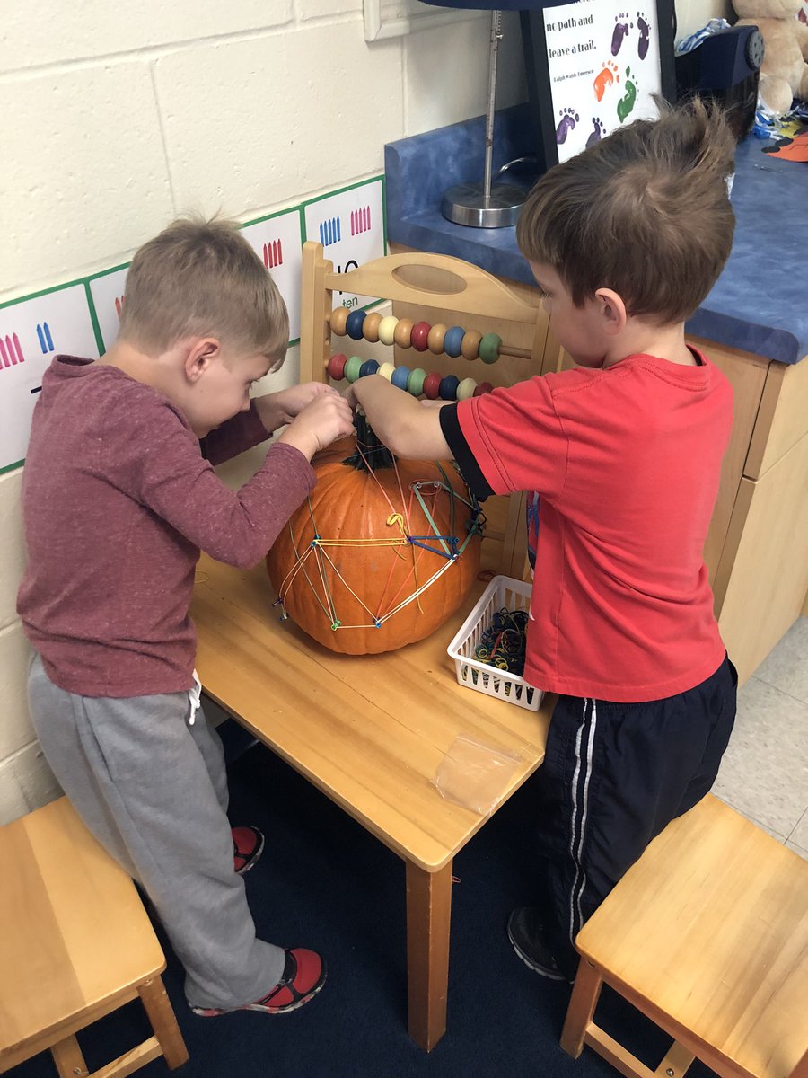 DunlapsKnights's tweet photo. It’s great to be a pumpkin in preschool ! Pumpkin shape geo boards , pumpkin one to one correspondence , pumpkin eye hand coordination work, and pumpkin ten frame game!🎃 https://t.co/a8V93tjfqR
