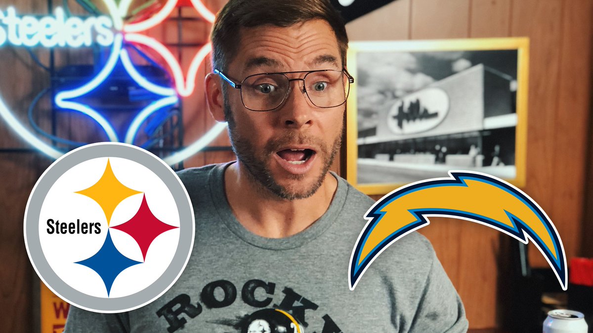 Pittsburgh_Dad's tweet image. NEW episode! Pittsburgh Dad reacts to Steelers vs Chargers. youtu.be/13eHhkuvkvw