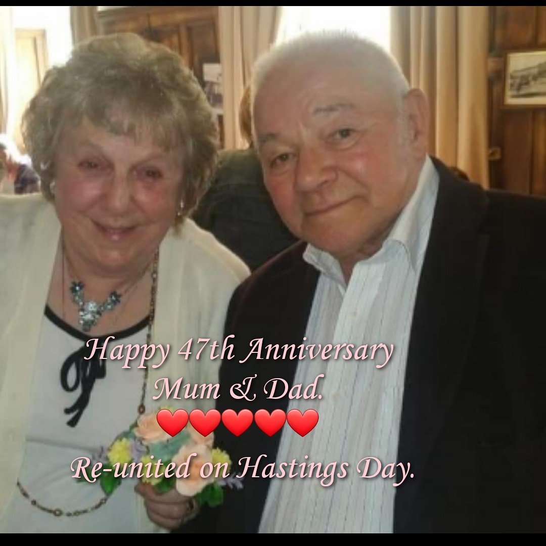 Goodbye mum, miss you very much. Thank you to everyone who attended my Mothers funeral yesterday held on my parents wedding anniversary.