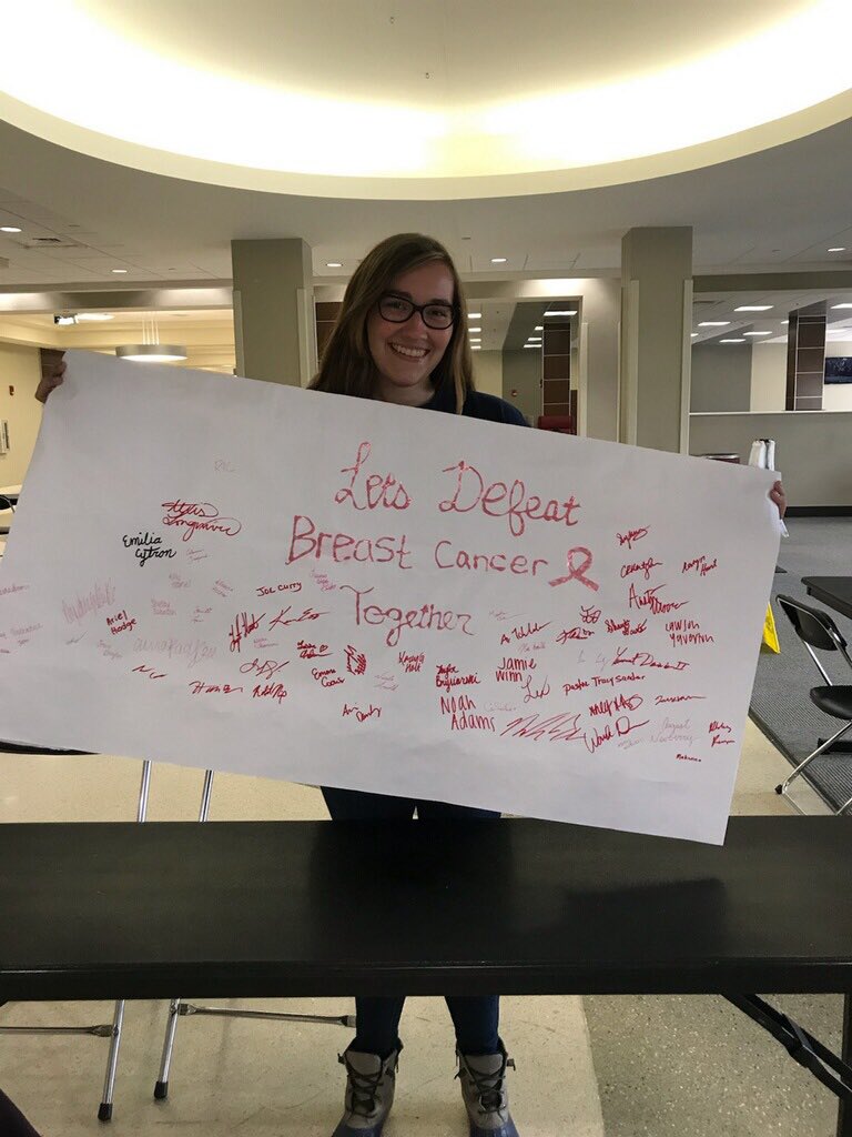 AlabamaGenetics's tweet photo. Thank you to everyone who came out to our Brest Cancer Tabling event!!! 
.
.
.
#ua #universityofalabama #science #awareness #breastcancerawareness #organization #genetics #ASGA https://t.co/CK8UzxNnOH